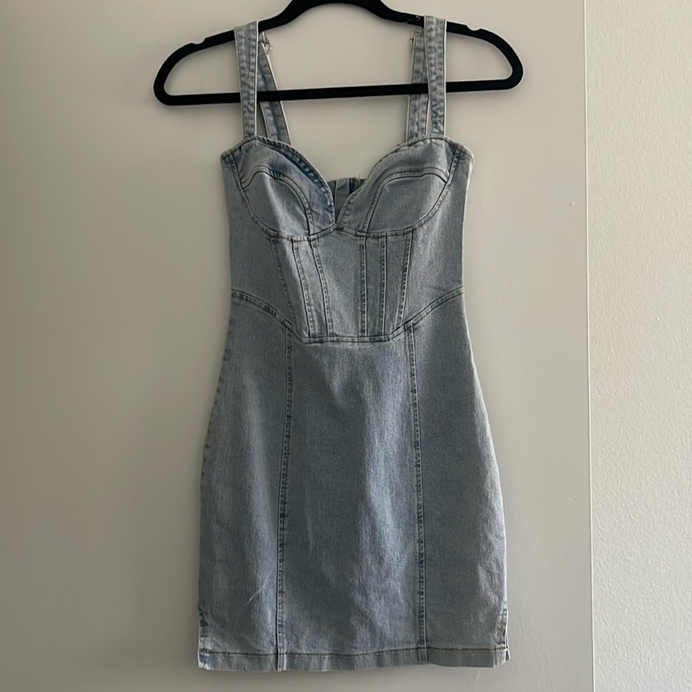 Denim dress